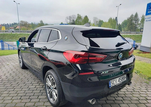 BMW X2 cena 130000 przebieg: 17751, rok produkcji 2020 z Zielonka małe 631